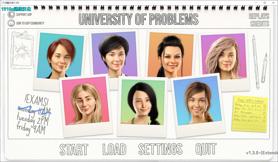 [欧美] 问题大学：University of Problems V1.3云翻汉化版[PC+安卓][9月更新/5.6G]
