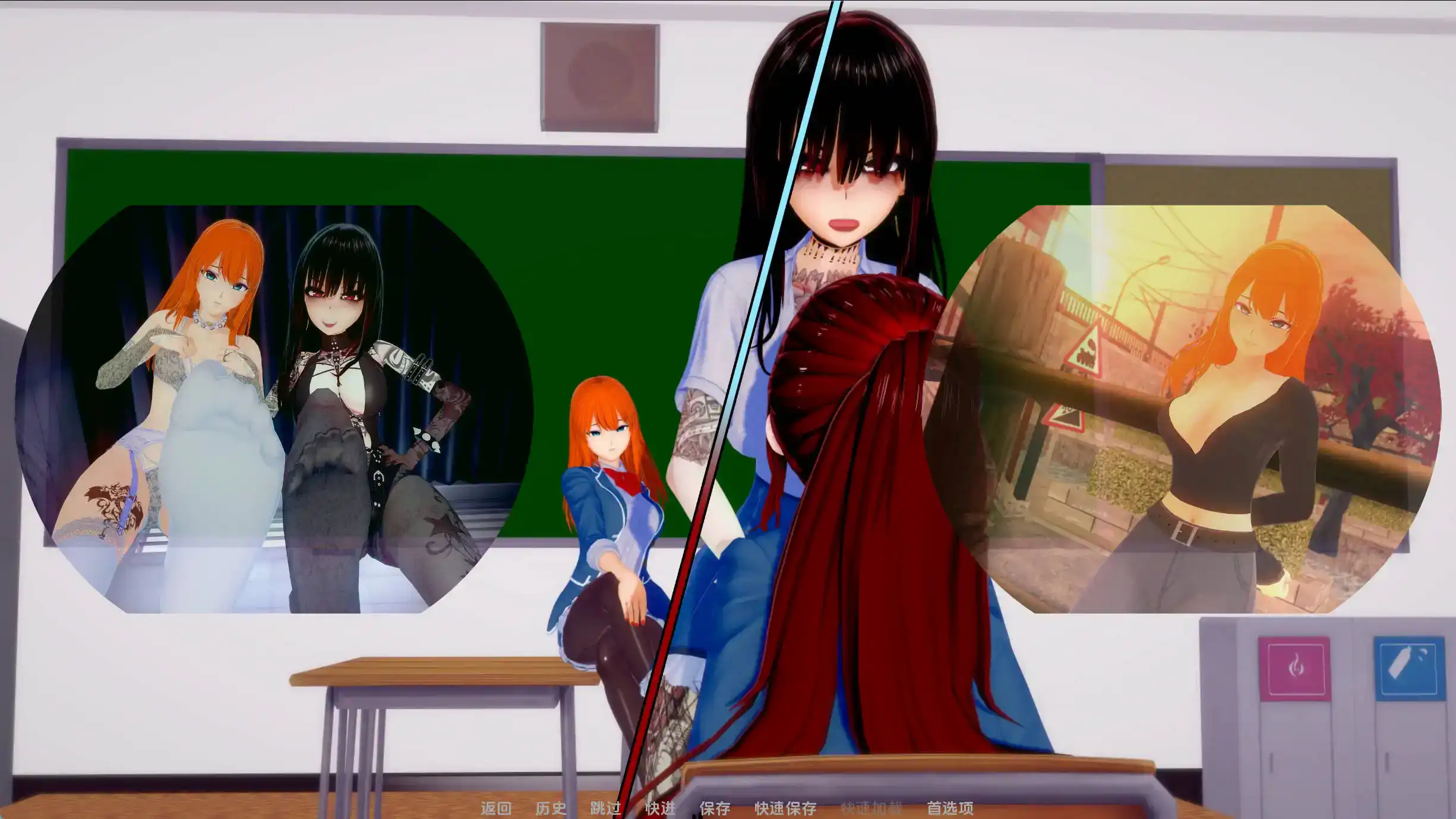 【欧美LG/汉化/动态】淫荡学院重做0.39汉化版【PC+安卓/3.36G/更新】