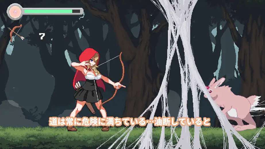 新作[动作ACT/像素动态/异种X] 蔷薇与魔兽 ロゼと魔獣 AI汉化版 [400M]