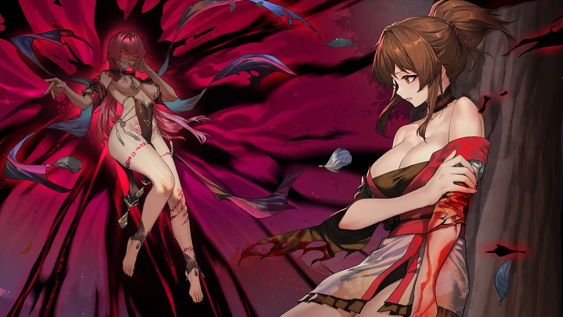 【卡牌对战SLG/中文/动态】半妖忍少女 官方中文步兵版[新作]【电脑/4G】