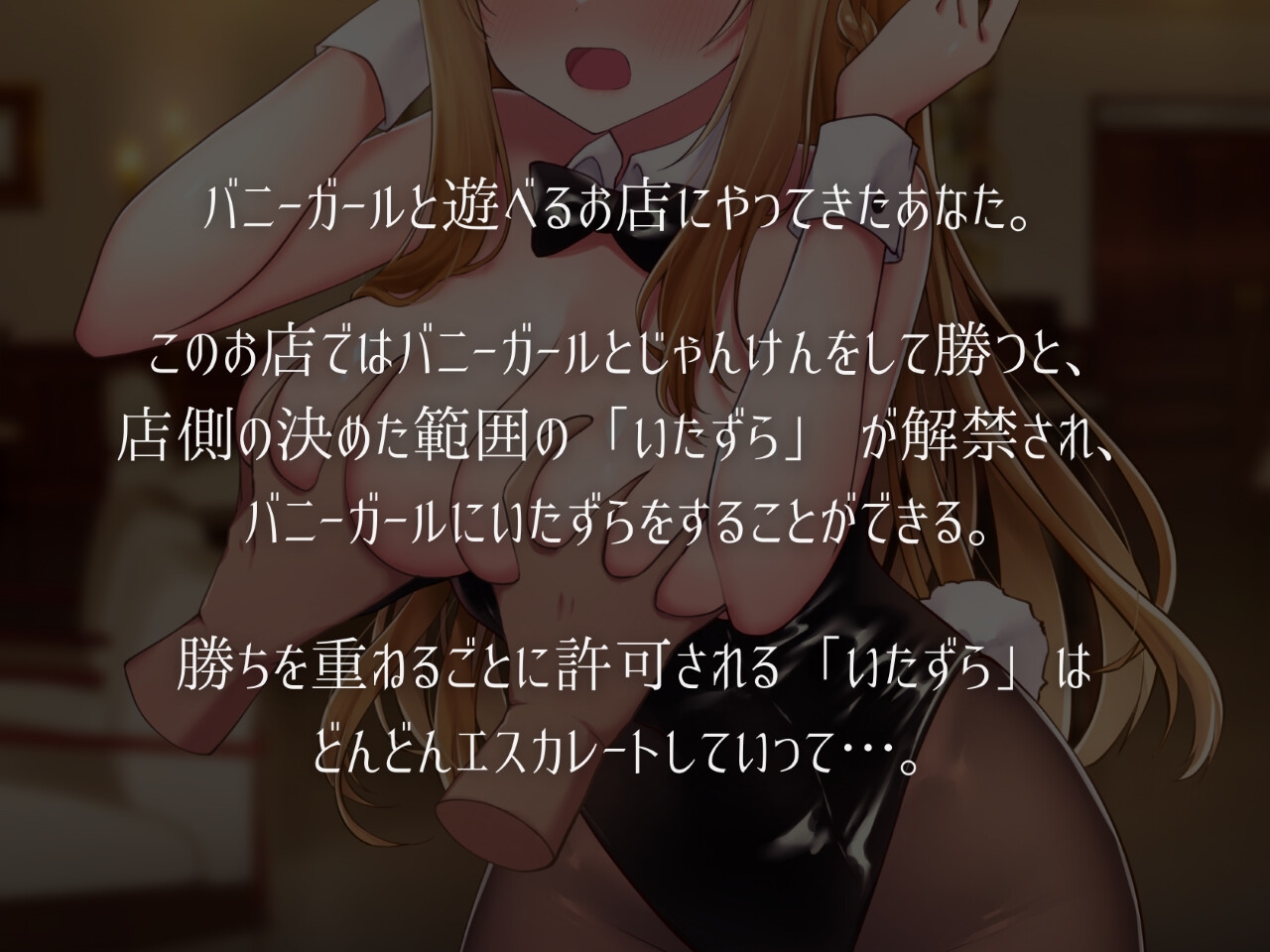 新作[日式SLG/全动态] 兔女郎与恶作剧猜拳 バニーガールとイタズラじゃんけん v1.01 生肉版 [440M]