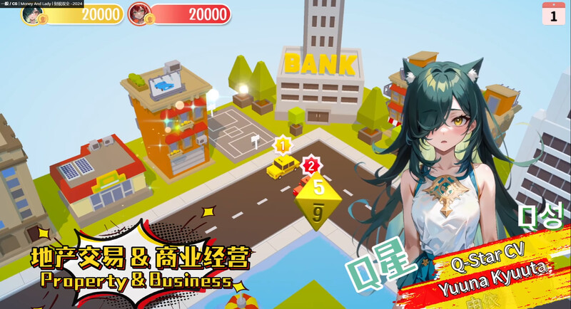 ST10月新作【H版大富翁/休闲SLG/AI生成/动态】财貌双全（Money And Lady）Build.16189063 STEAM官中-国语+DLC【13G】