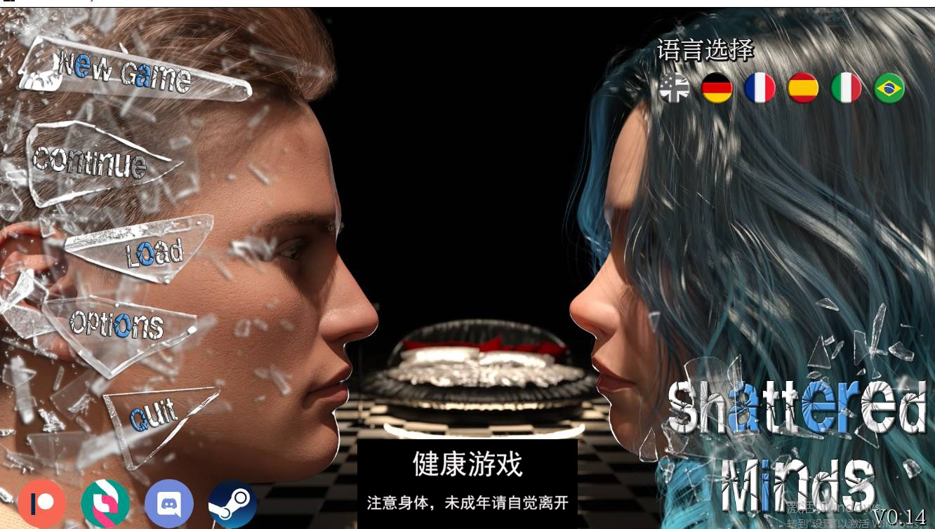 【更新欧美SLGAIGPT汉化】破碎的心灵 [v0.14]Shattered Minds [v0.14]【PC+安卓5.6G】