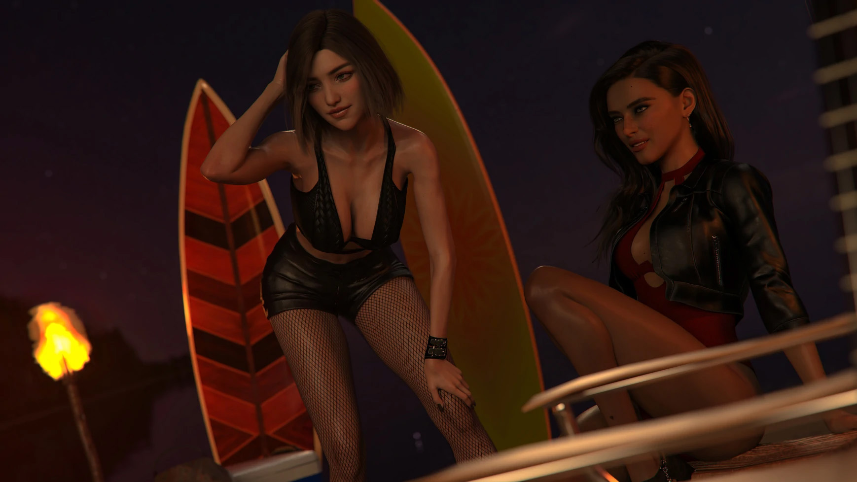 【欧美SLGAIGPT汉化】面具沙滩Domino Beach [Ep.1]【PC+安卓4G】