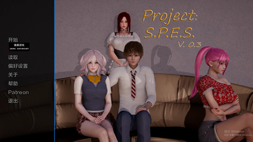 【欧美SLGAIGPT汉化3D】 项目： S.P.E.S.Project S.P.E.S. [v0.3] 【PC+安卓2.4G】