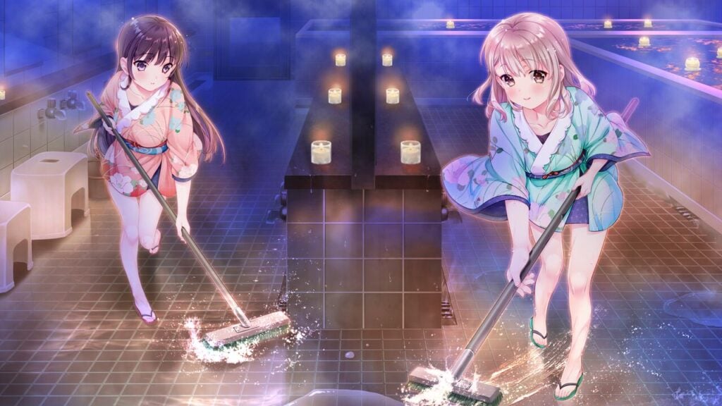 【PC+安卓Tyranor模拟器 | 汉化】銭湯カノジョ-恋もお風呂もアツアツで-