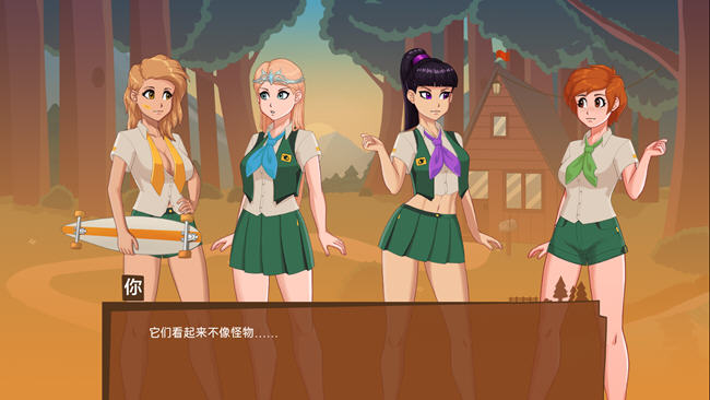 哀悼木营地(Camp Mourning Wood) ver0.0.10.3 汉化版 PC+安卓 SLG游戏