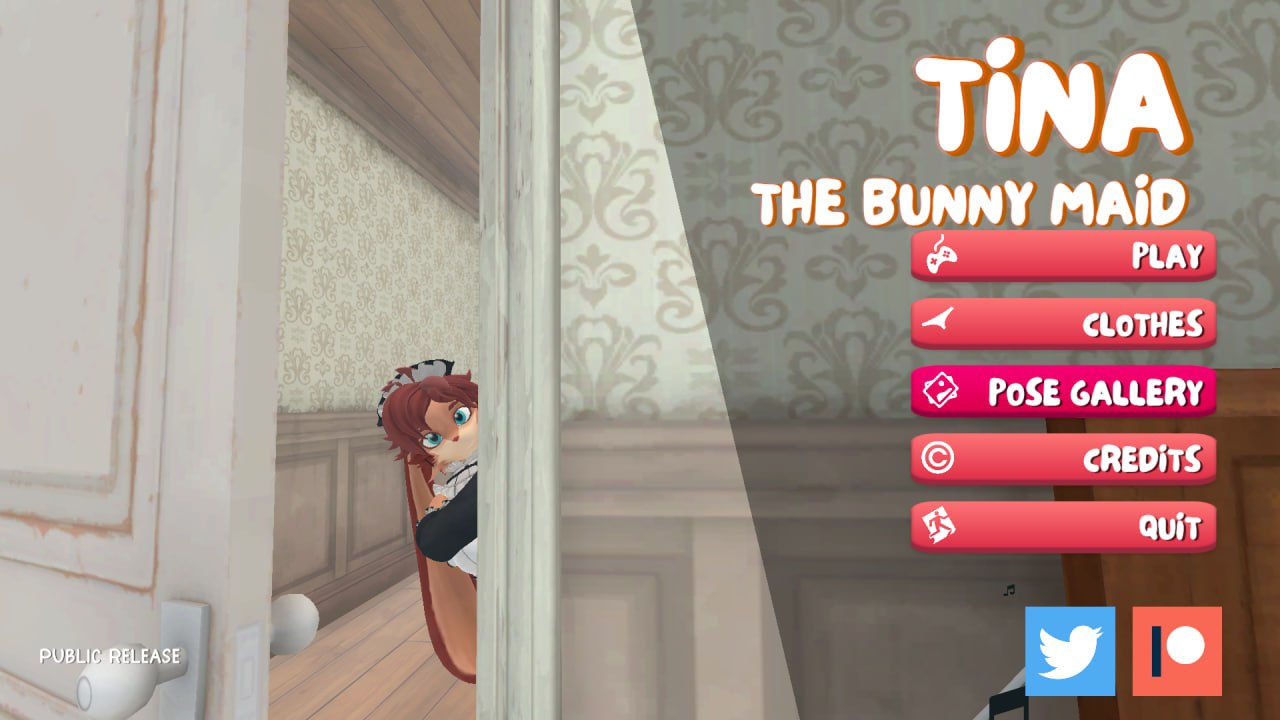 【3D生肉】ina the Bunny Maid [Final]【SLG福瑞动态无码电脑+安卓】