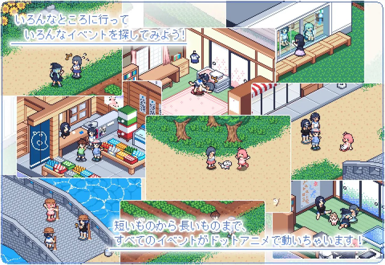 【爆款SLG汉化像素动态】寻找夏日的宝物 v1.04【PC+安卓joi710M】