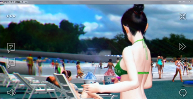 [3D互动全动态PC] 时间停止的无限制沙滩！DL正式版+动画版 [4G]