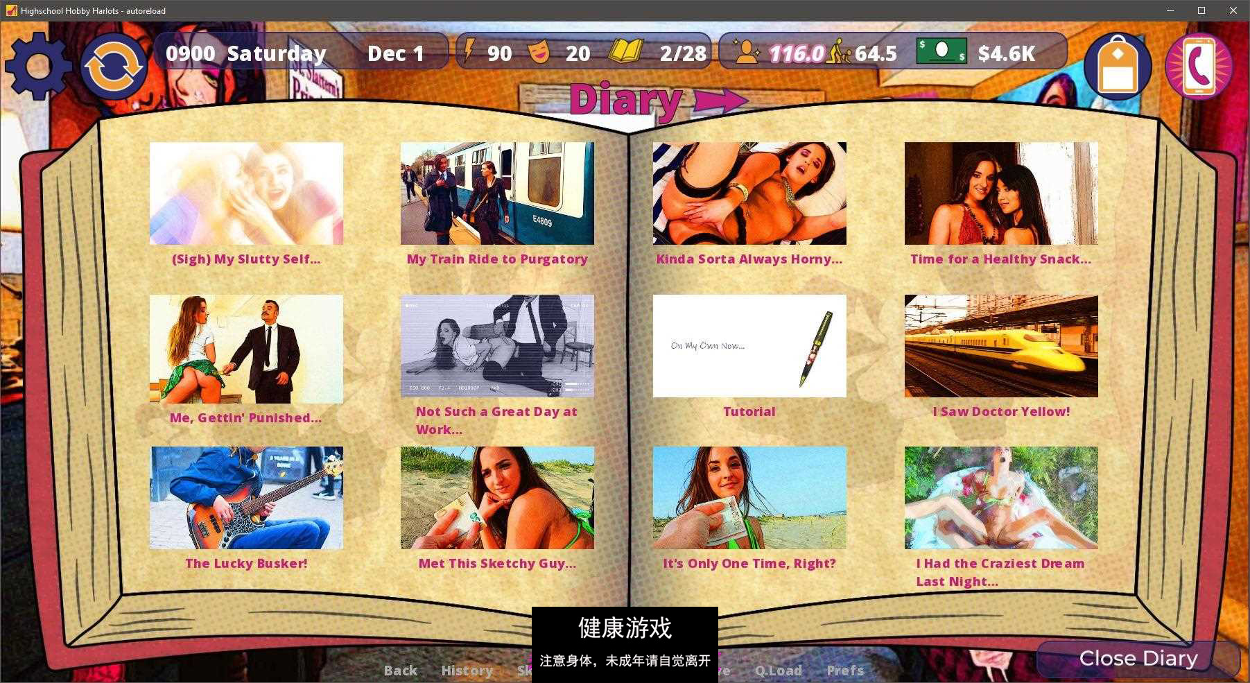 【欧美SLGAIGPT汉化】高中爱好High School Hobby Harlots[v1.2]【PC+安卓1.5G】