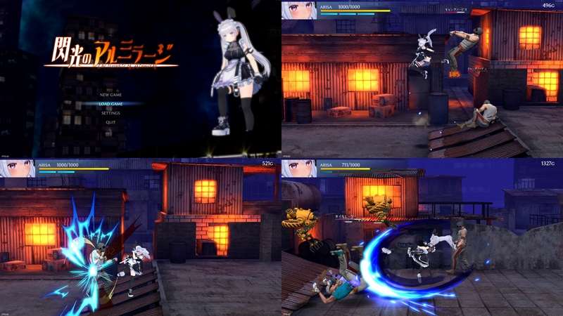 [RJ01156587]【ACT战斗H凌辱3D】閃光のアルミラージ【β版】