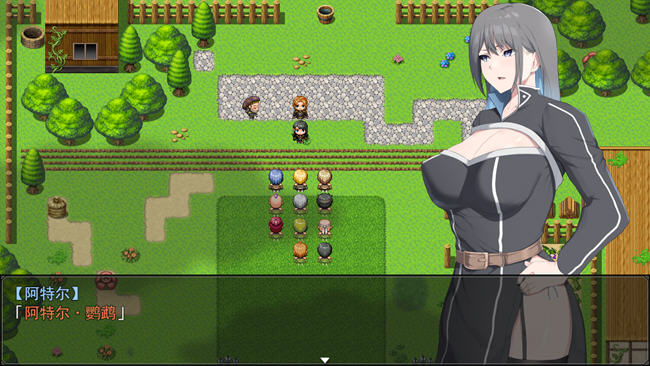 NTR骑士 ver1.05 AI精翻汉化版 回合制RPG游戏 2.6G