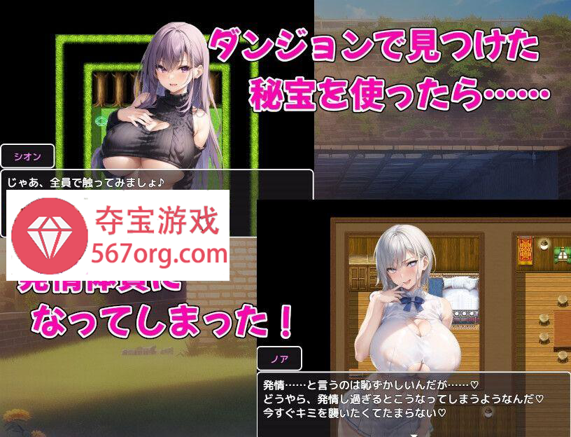 [PC-RPG] [新作RPG生肉巨乳]爆乳冒険者発情ハーレム～学園3大美女に種付け放題～[680M]