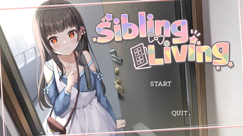 【互动SLG生肉新作】Sibling Living-β版【妹妹触摸换装1.1G电脑】