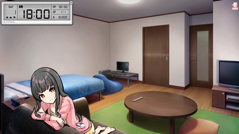 【互动SLG生肉新作】Sibling Living-β版【妹妹触摸换装1.1G电脑】