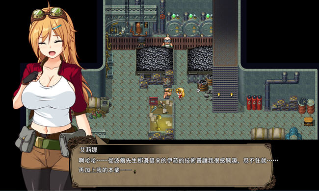 埃琳娜与机魔之都 AI精翻汉化版 回合制RPG游戏 1.4G