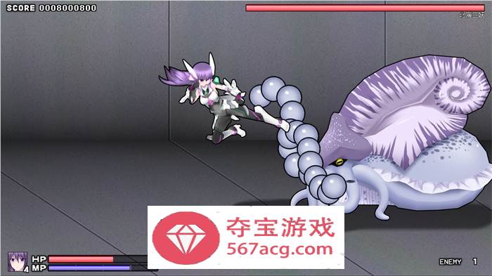【大型横向ACT中文全动态】极煌战姬~BlazingAngel Mistletear V1.01 官方中文版+存档【新作CV3G】
