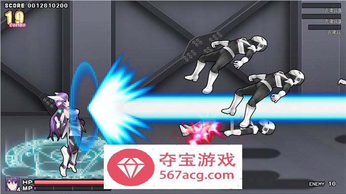 【大型横向ACT中文全动态】极煌战姬~BlazingAngel Mistletear V1.01 官方中文版+存档【新作CV3G】