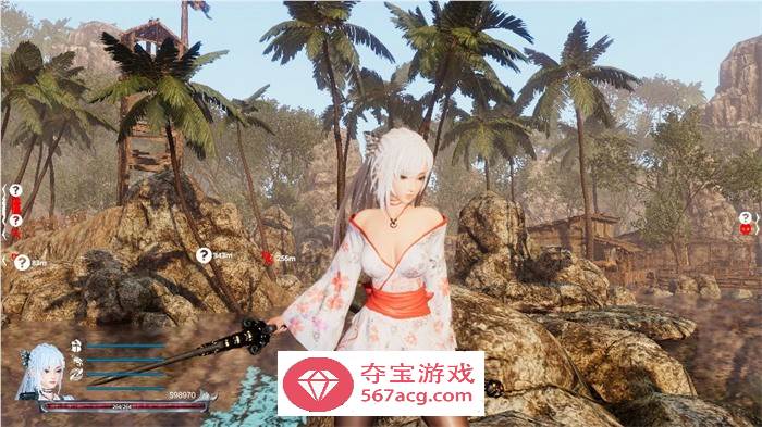 【大型ACT中文全动态】百鬼夜行~剑姬无双 Ver1.11.4 官方中文步兵版+存档【更新12G】