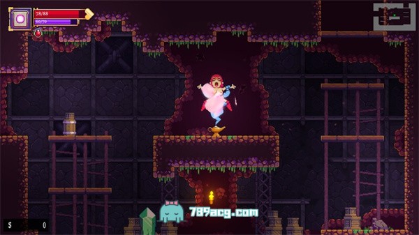 【肉鸽ACT/中文/像素全动态】猩红少女 V1.3 STEAM官方中文步兵版【更新/CV/550M】