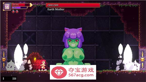【肉鸽ACT/中文/像素全动态】猩红少女 V1.3 STEAM官方中文步兵版【更新/CV/550M】