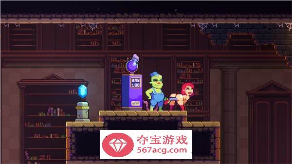 【肉鸽ACT/中文/像素全动态】猩红少女 V1.3 STEAM官方中文步兵版【更新/CV/550M】