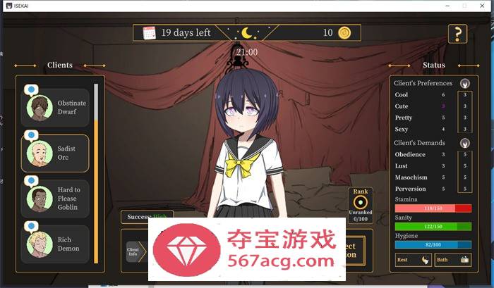 【互动SLG生肉全动态】Isekai Debt SLAVE~因为没钱所以决定卖春 DL正式完整版【新作200M】