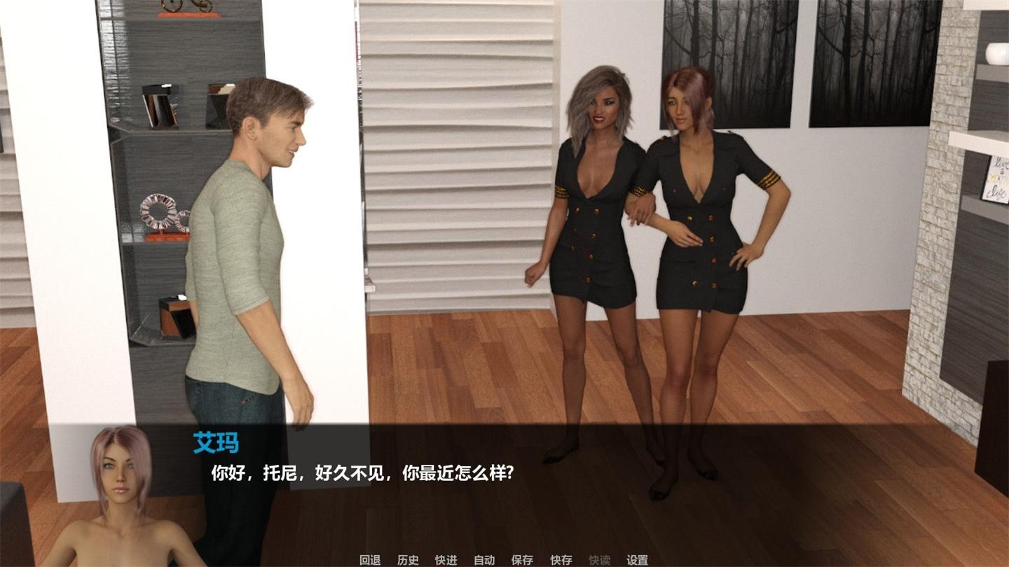 成为空姐的日子 精翻汉化完结版 PC+安卓 欧美SLG游戏