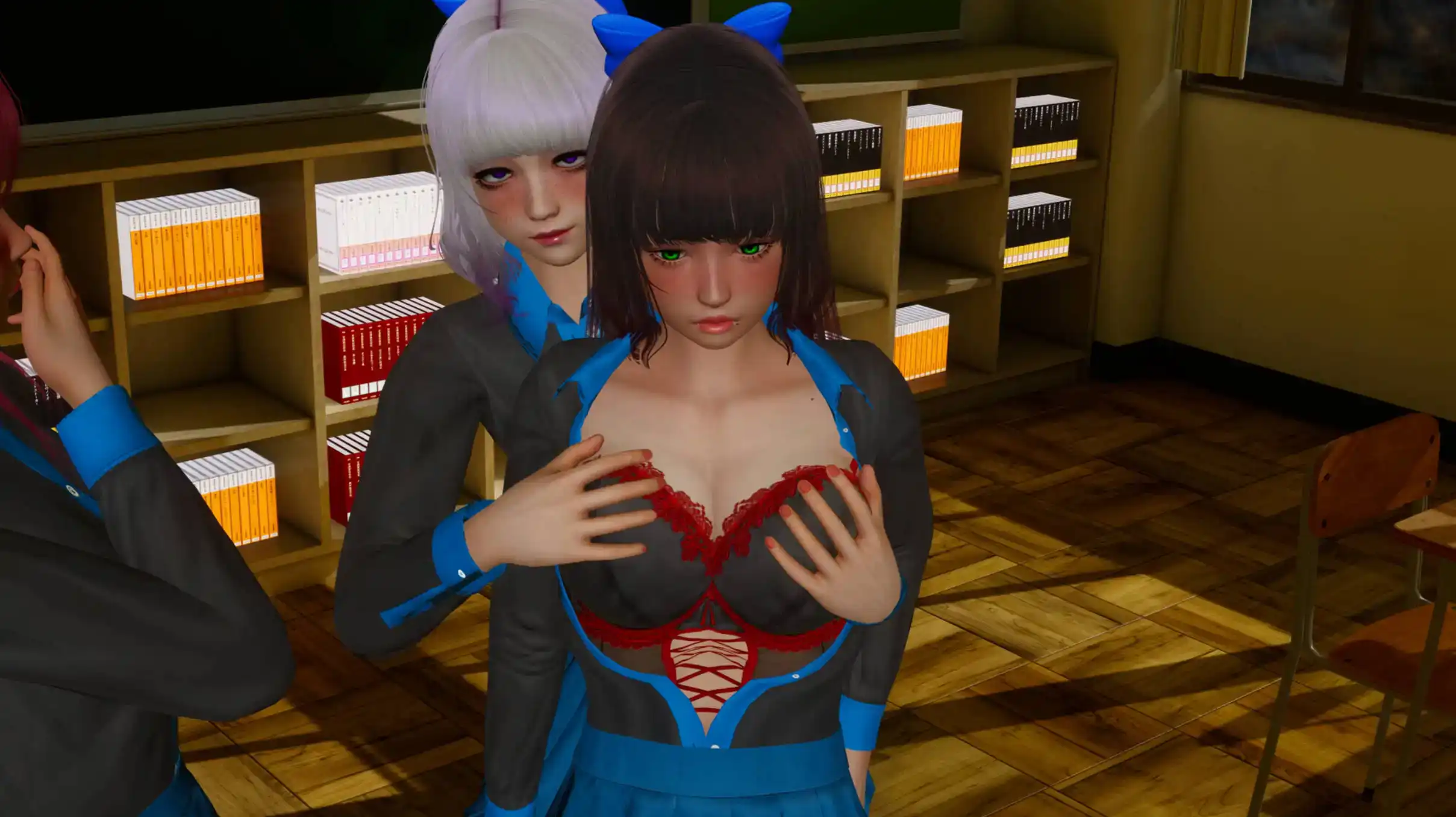 【精品SLG/汉化/动态】那位新老师0.7.0官中汉化版【PC+安卓/6.99G/更新】