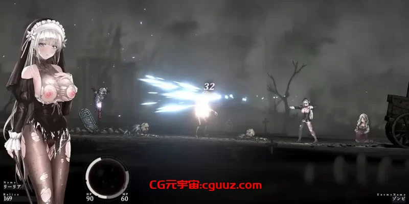 [无码-汉化/日系ACT神作/官中/全动态/pc】哥特少女勇闯恶魔城2 Ver1.0.1 正式版【4.07G [1+4g]】