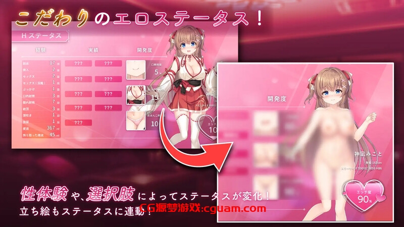 新汉化[地牢肉鸽SLG/战斗H/被NTR] 迷糊巫女与淫魔之岛 ドジっ子巫女と淫魔の島 Ver1.2.4 R1汉化版 [2.80G]