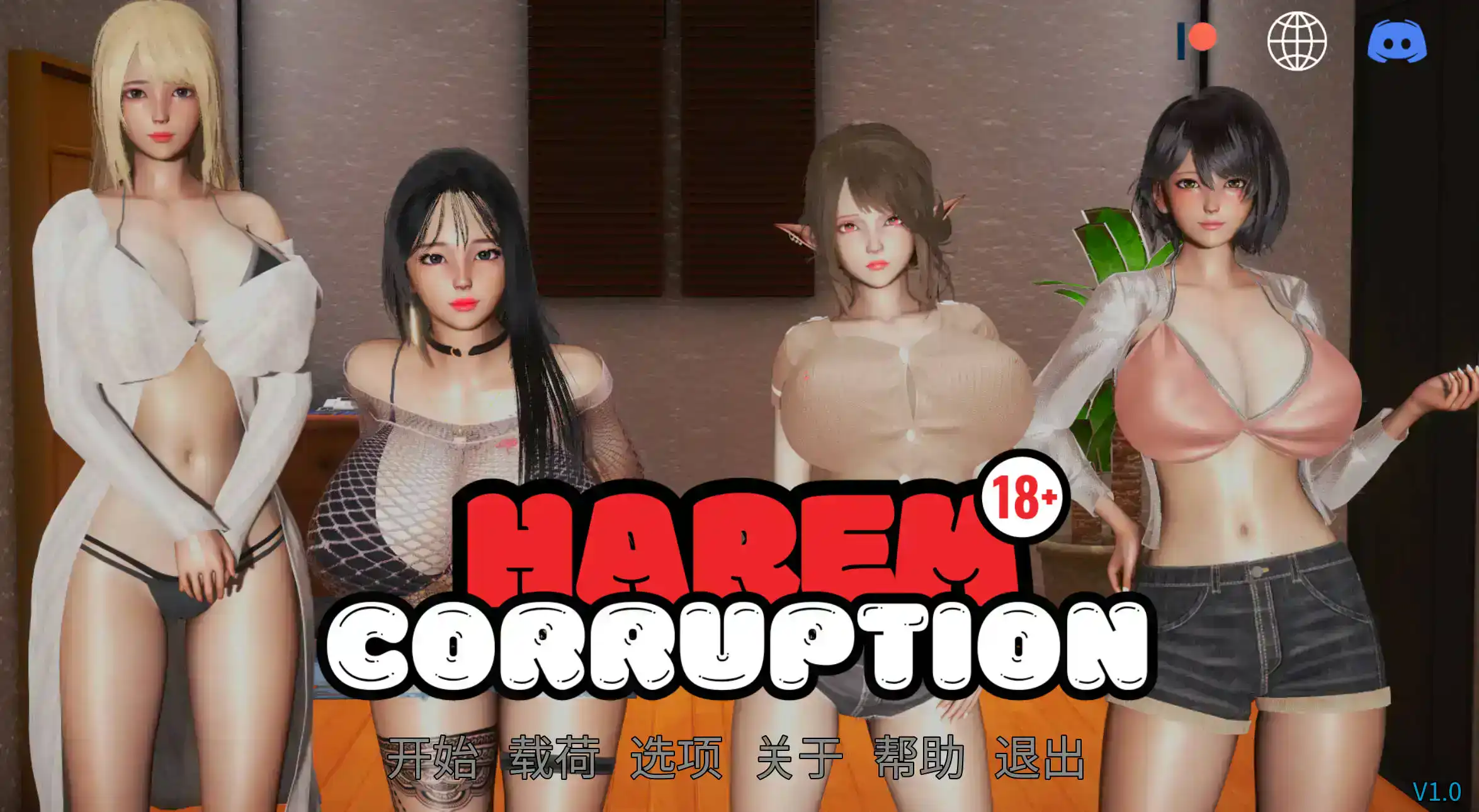 【欧美SLG/汉化/动态】后宫腐败v5.0 AI版【PC+安卓/2.22G/更新】