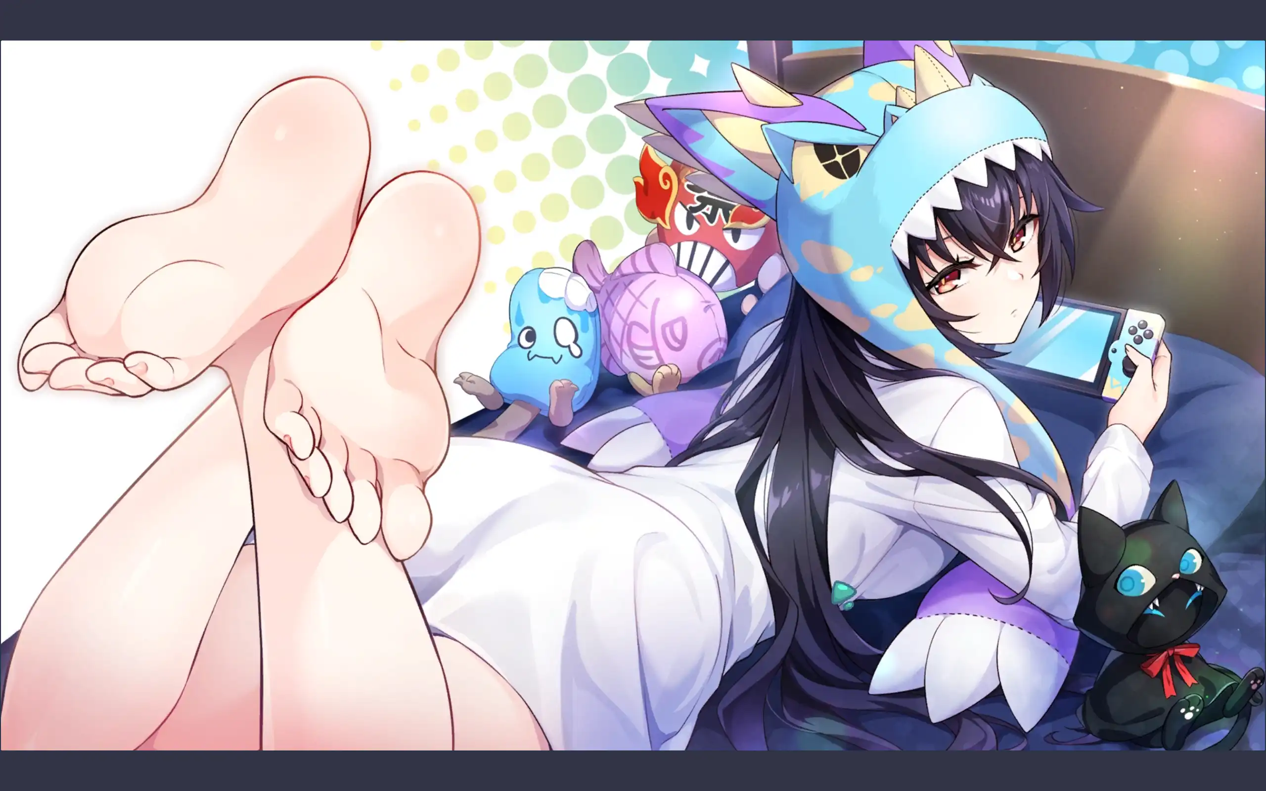 【爆款SLG/中文/动态】怠惰的怪兽公主不想工作 v1.091 官中步兵版【电脑/2.20G】