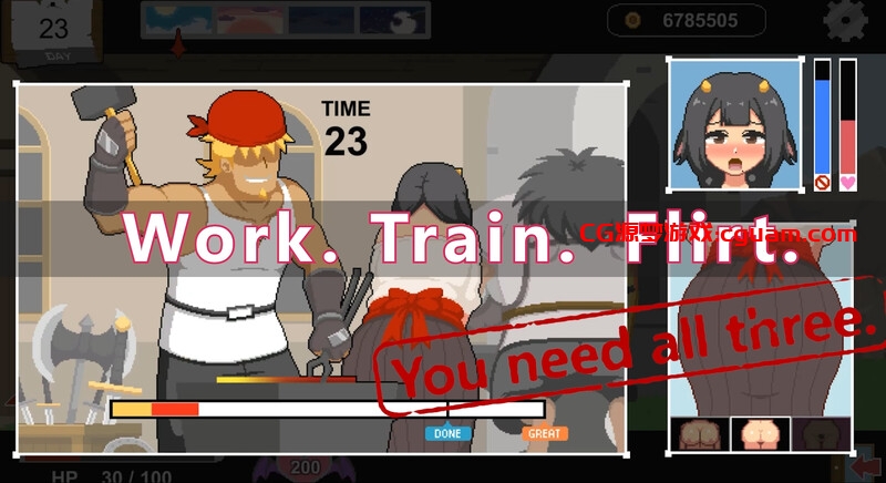【沙盒SLG/像素全动态/牛头人NTR/官中】水电工幻想（Handyman Fantasy）DEMO STEAM官中【700MB】