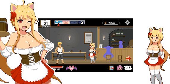 体验版[沙盒SLG/像素全动态/牛头人NTR] 水电工幻想 Handyman Fantasy Demo版 官方中文版 [850M]