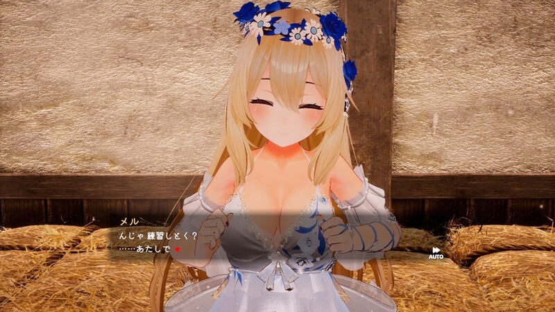 【3D互动/全动态/官中】女神梅尔的触摸H神判（女神メルのおさわりH神判）V1.0 官方中文【2G】