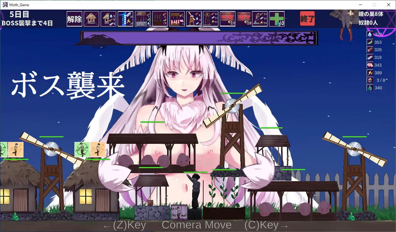【塔防SLG/动态/生肉】飞蛾的产卵期～最后的村庄～（蛾の産卵期～最後の村～）V1.0 原版JP【2.70G】