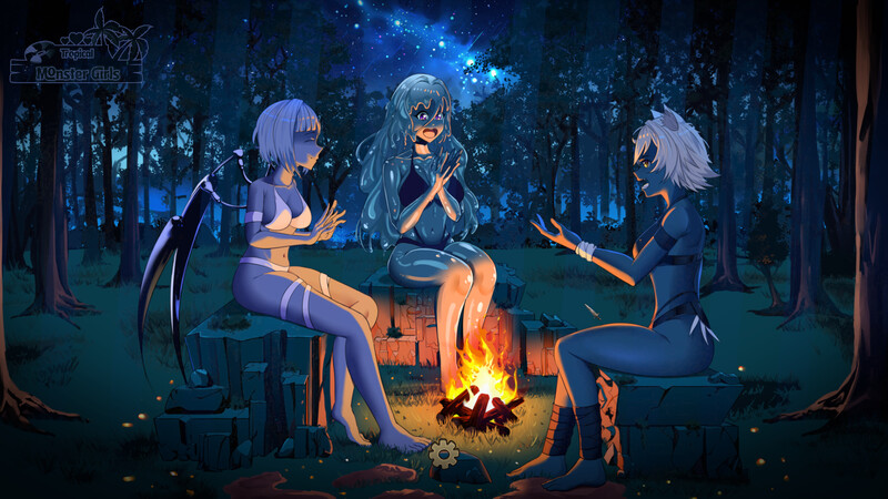 【动作ACT/沙盒/3D作品/全动态/官中】热带 怪物 女孩（Tropical Monster Girls）V1.1.0 STEAM官中【2.6G】