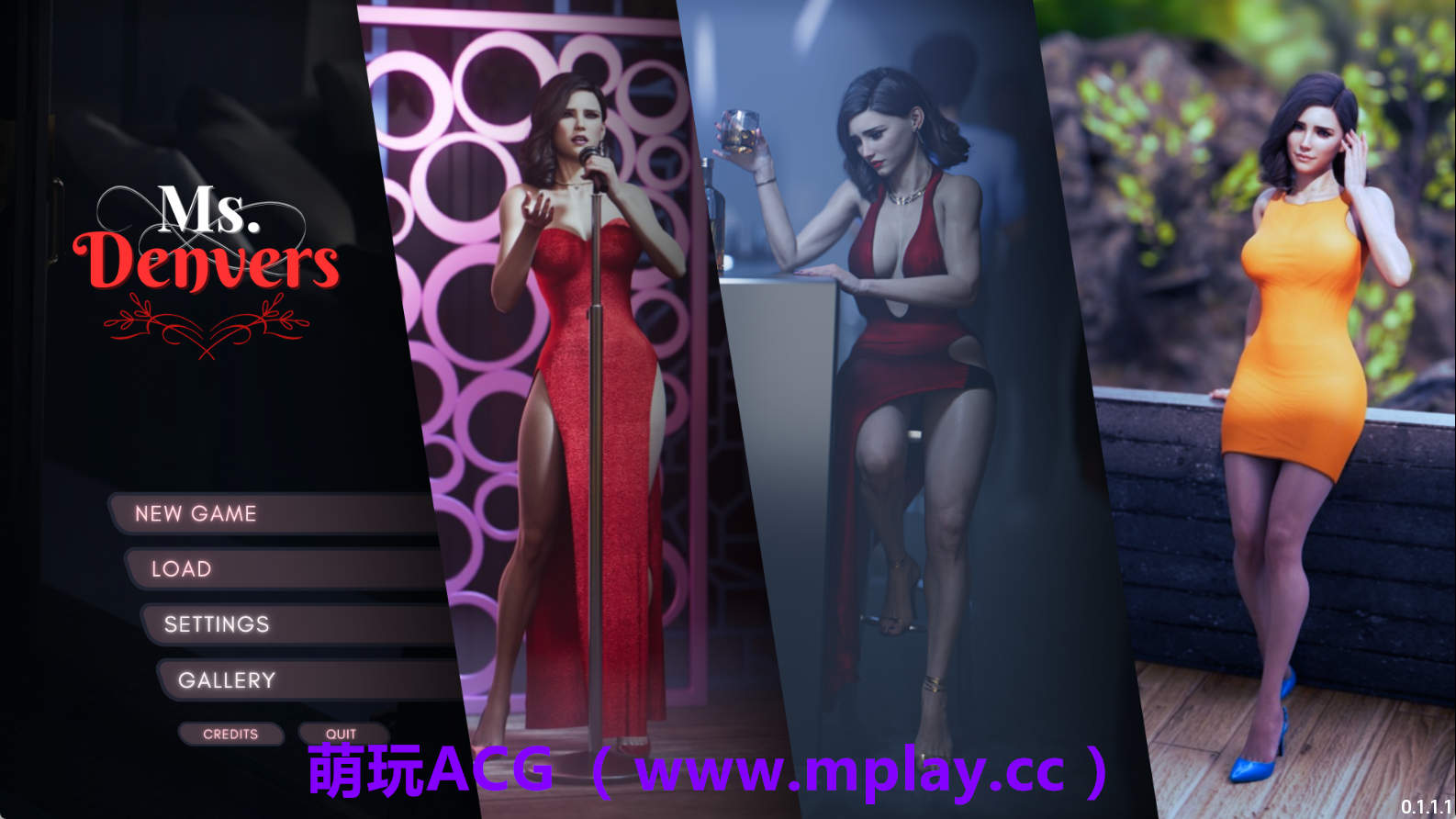 【PC+安卓+IOS/欧美SLG】丹弗斯小姐0.11Part1 AI版【3.37G/汉化/动态/更新】
