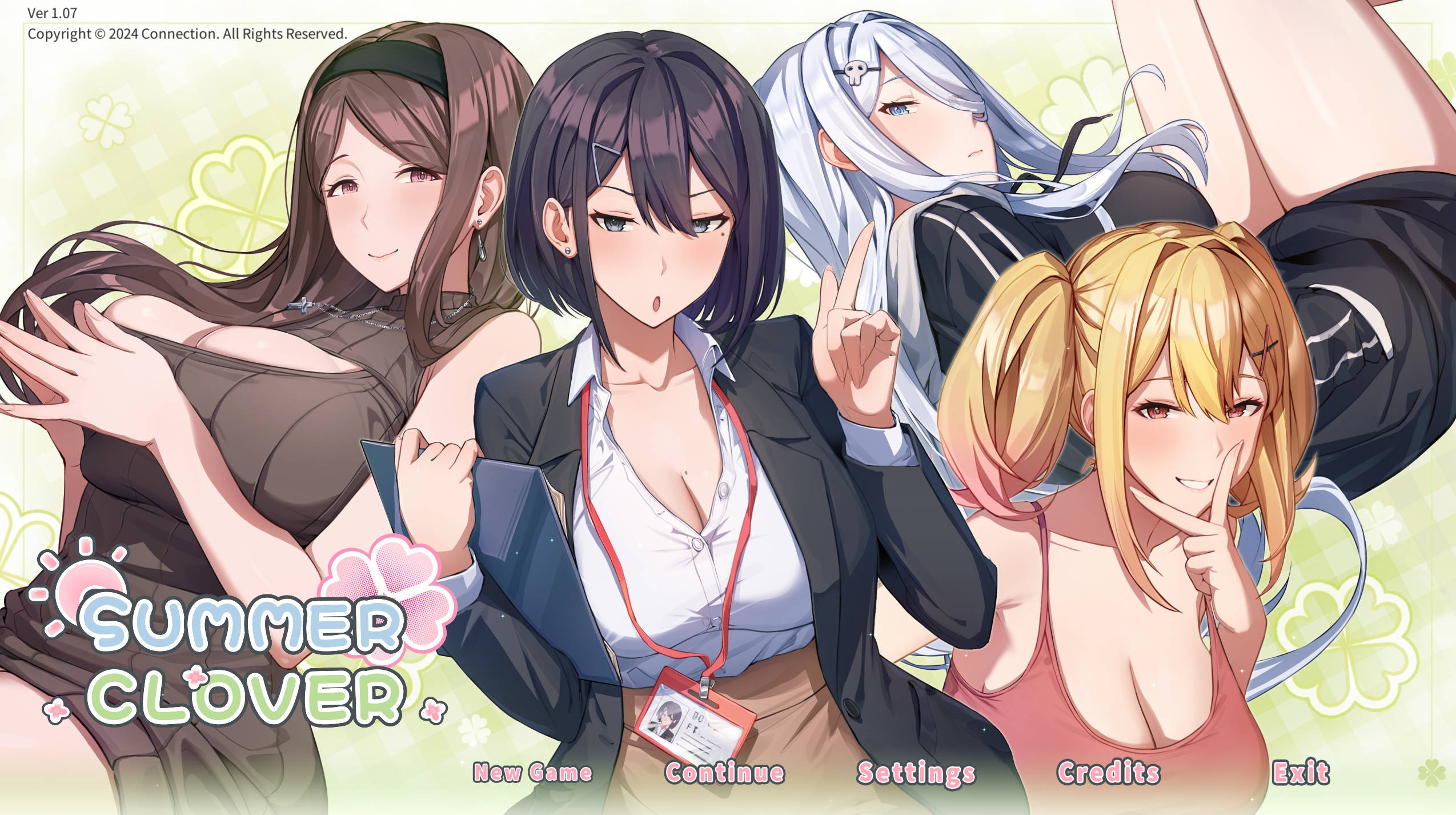  【PC/养成互动SLG】夏色四叶草V1.07【5.22G/大作/模拟】  