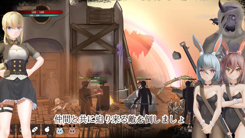 【动作ACT/全动态/官中】毁灭之地的女王（滅びた地の女王）V1.0 STEAM官中【300M】