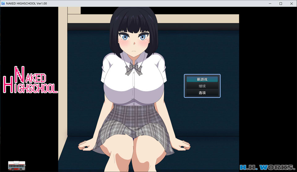 《裸体高中：无拘束的校园生活》——日式RPG，融合制服、露出元素，AI汉化版，5月新作，容量3G