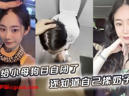 给小母狗日自闭了，还知道自己揉奶子 小骚逼黑的发亮在线观看